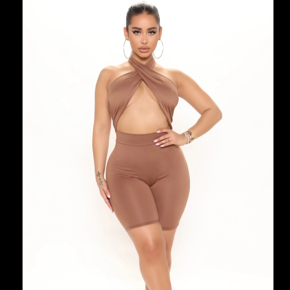 Biker Shorts Romper